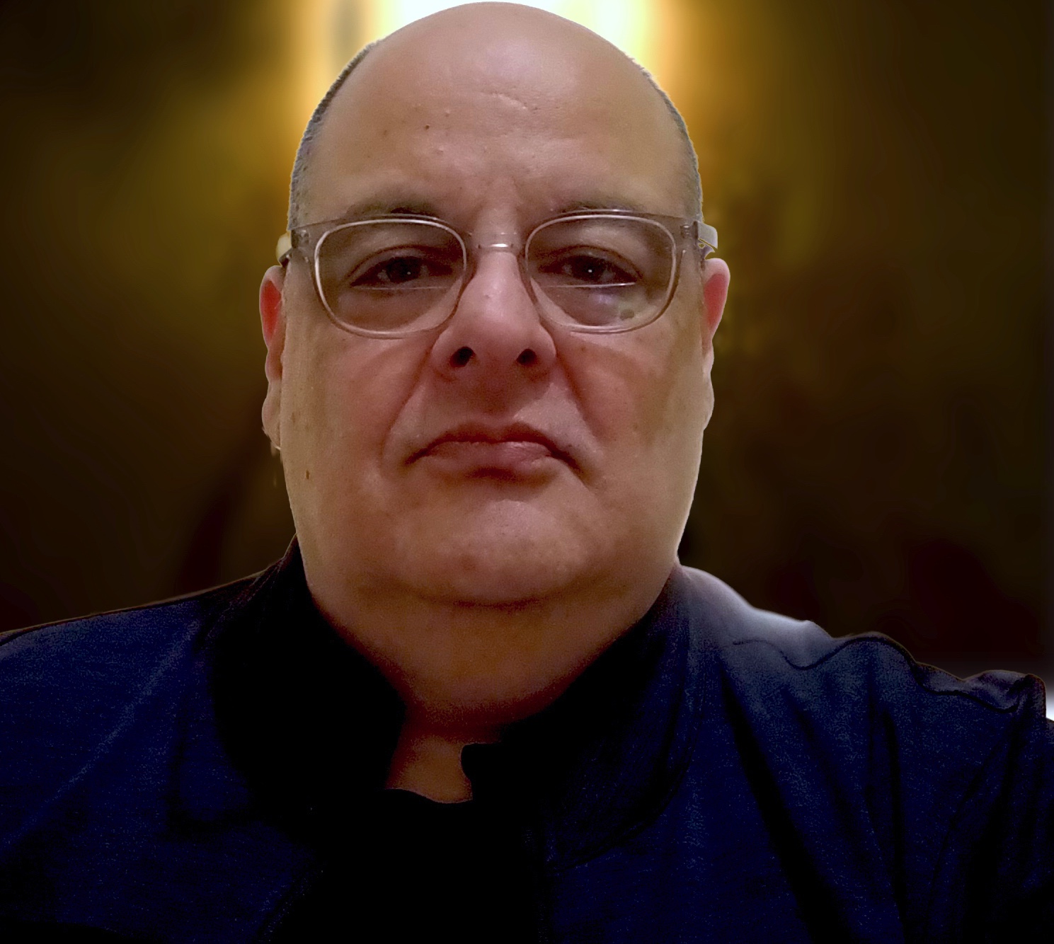 Portrait of Ernesto Morales-Ramos, writer and director of the documentary